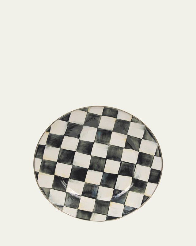 Courtly Check Dinner Plate